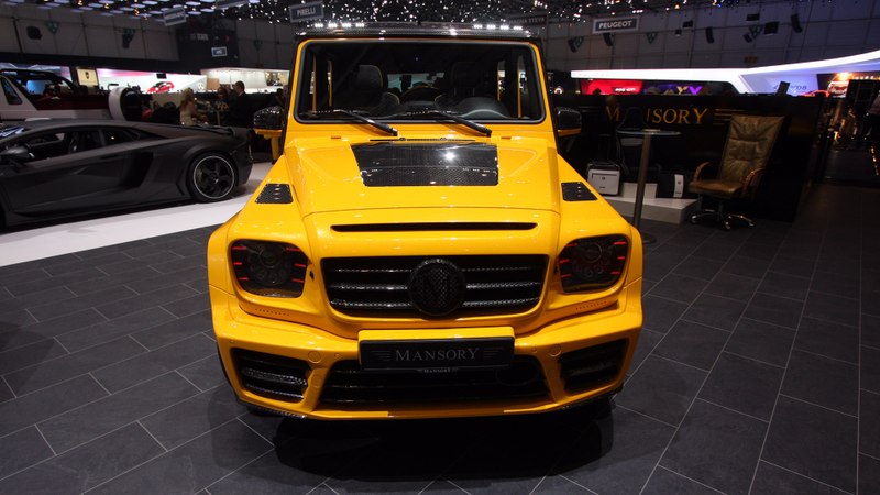 Illustration for article titled These Are The Worst G-Wagens At The Geneva Motor Show